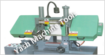 DOUBLE COLUMN SEMI AUTOMATIC BANDSAW MACHINE