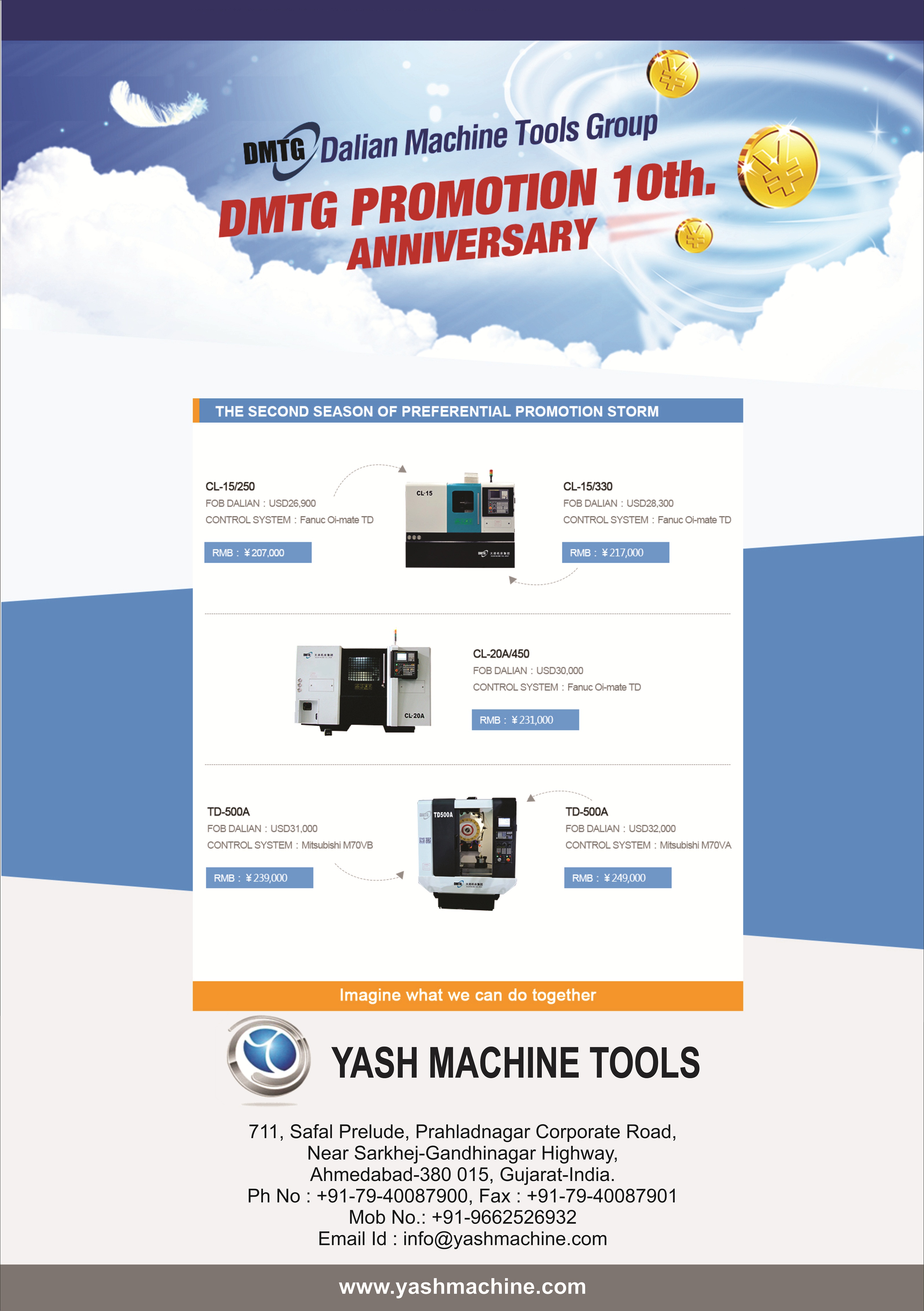 YASH - CNC Turning Centres