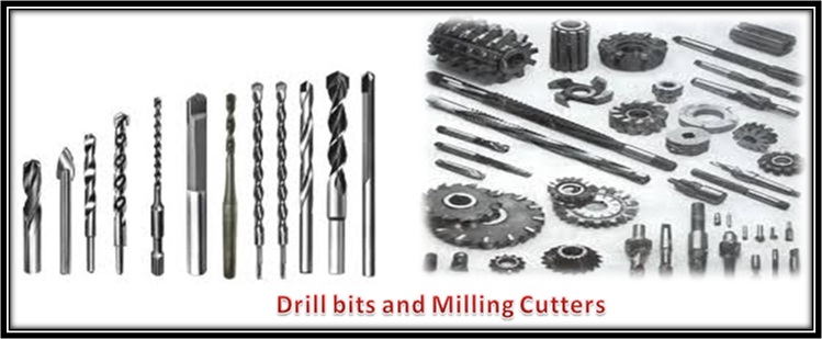Drill bits and Milling Cutters