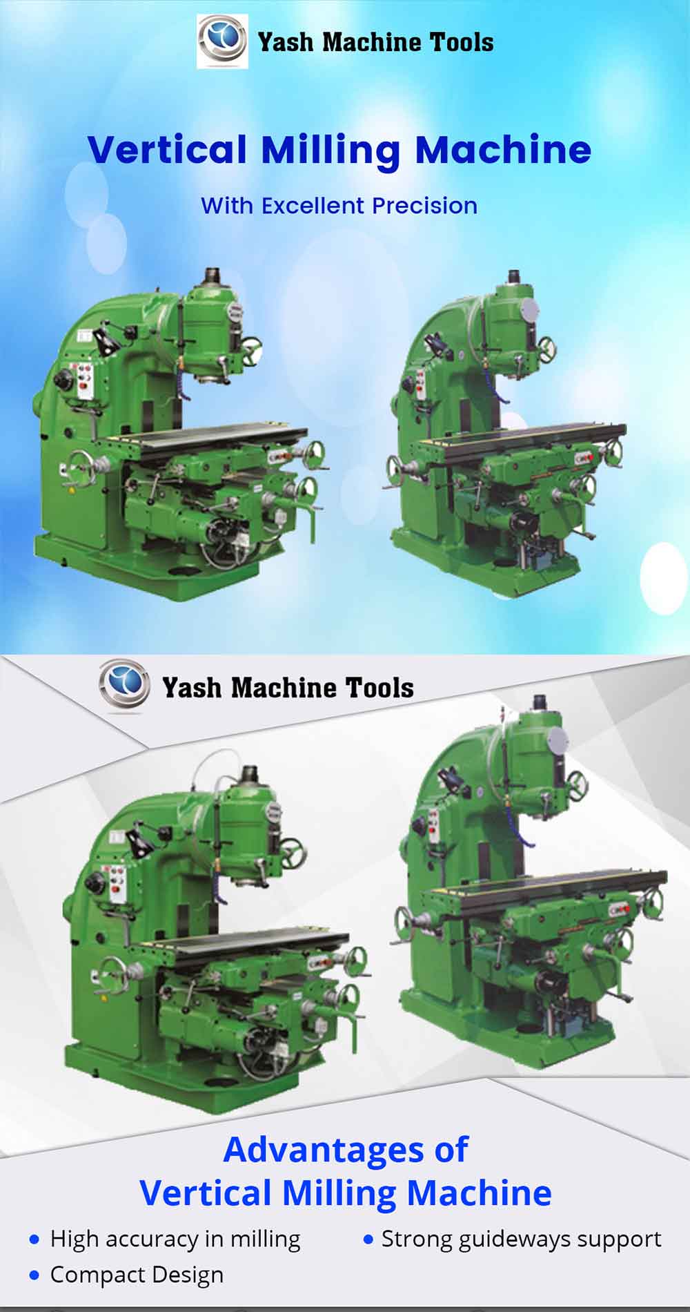 Advantages of vertical milling machine