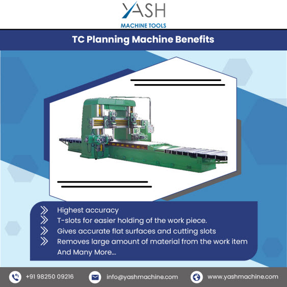 Benefits of TC Planning Machine