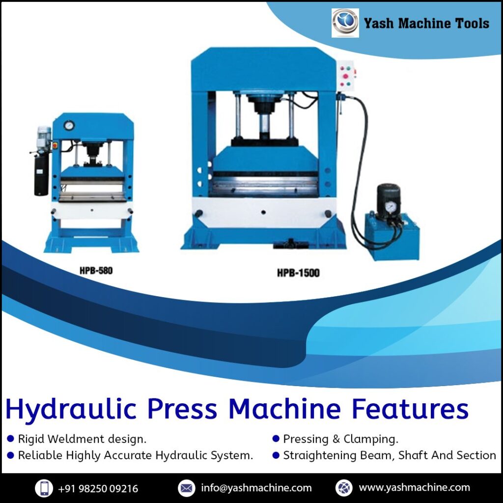 Sheet Metal Hydraulic Press Machine Features